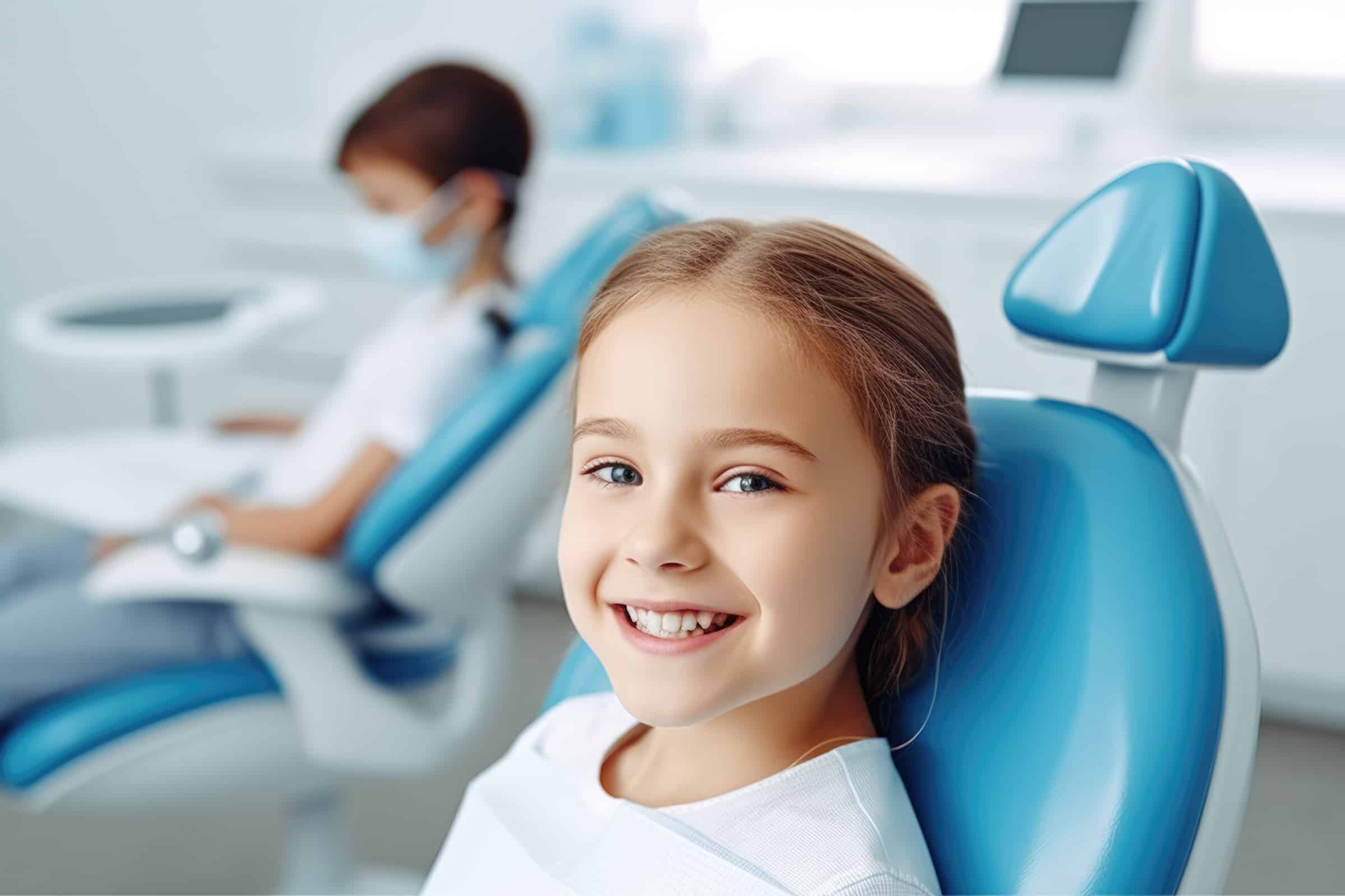 Girl getting comprehensive pediatric dental care in Westerville, OH
