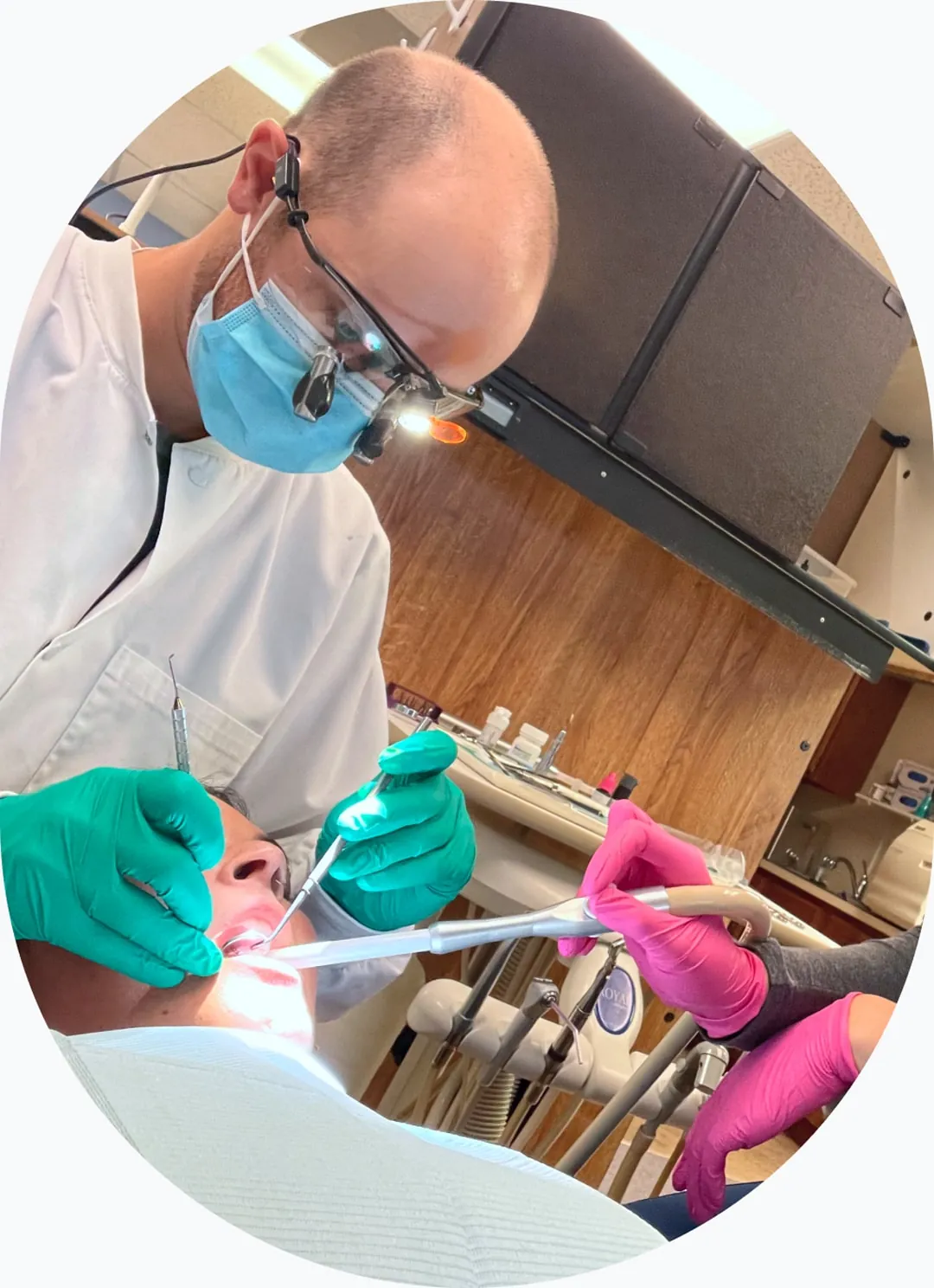 Dental surgery at Stephan Family Dental in Westerville OH